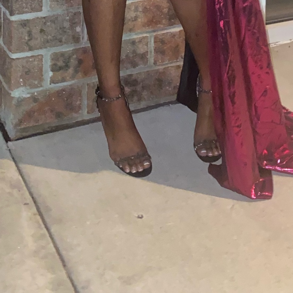 Steve Madden Black Breslin Heels - Picture 5 of 6
